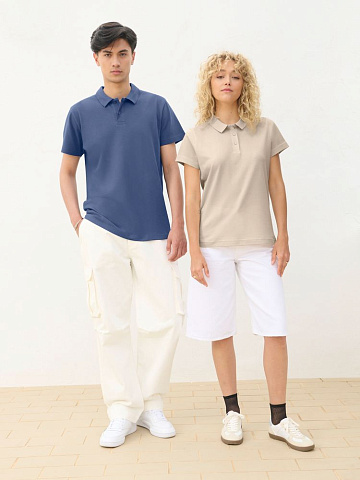 Рубашка поло женская Pulse Women, ярко-бирюзовая - рис 7.