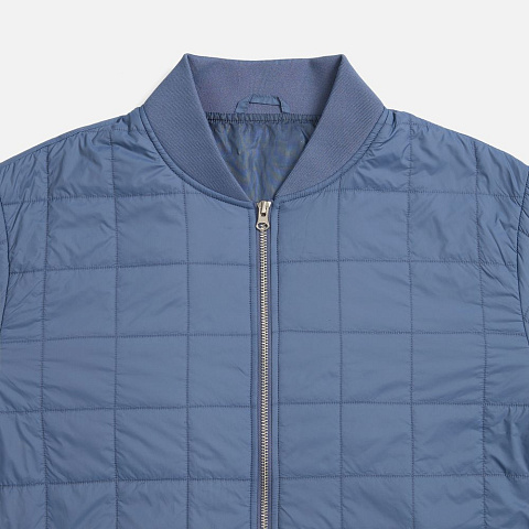 Куртка унисекс Warmbridge, синяя (джинс) - рис 4.