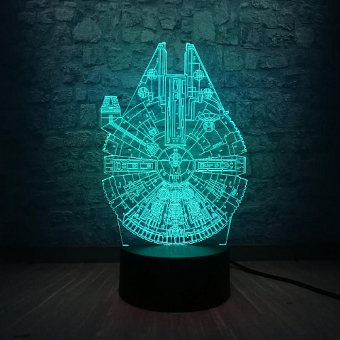 Набор 3D светильников Звездные воины - рис 2.