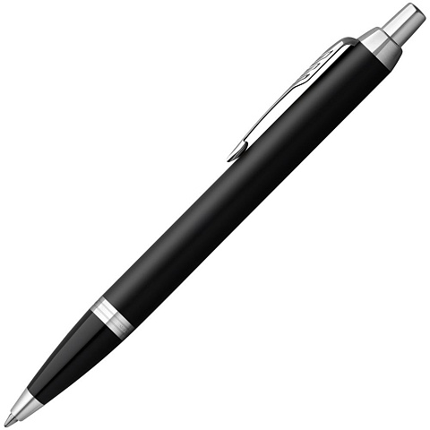 Ручка шариковая Parker IM Essential Muted Black CT, черная - рис 2.