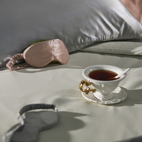 Маска для сна Essential, розовая (пыльная роза) - рис 4.