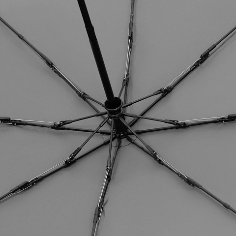 Зонт складной Tyre, серый - рис 7.