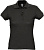 Рубашка поло женская Passion 170, черная - миниатюра