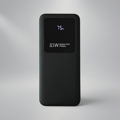 Внешний аккумулятор Kris soft touch, 10000mAh (Чёрный)