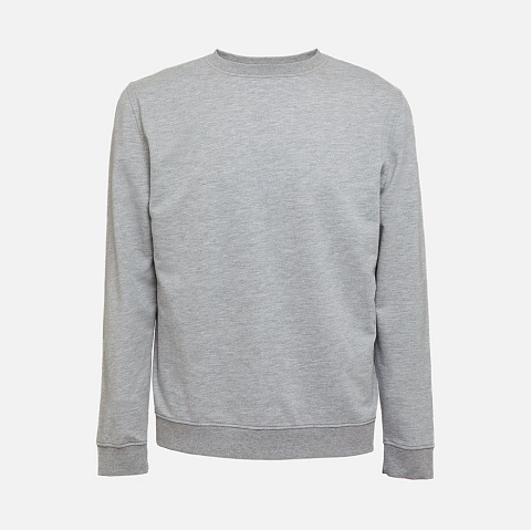 Свитшот унисекс Colombo, серый меланж - рис 2.