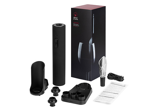 Набор винных аксессуаров 4в1 Savoie с покрытием soft touch - рис 3.