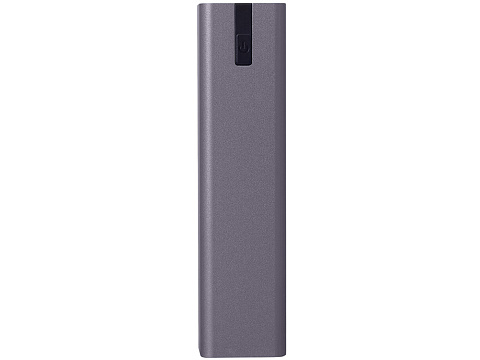 Внешний аккумулятор Rail, 5000 mAh, темно-серый - рис 4.