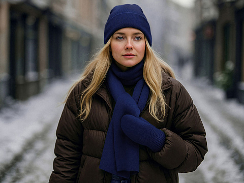 Подарочный набор  Dunant, синий нэйви - рис 3.