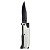 Нож складной с фонариком и огнивом Ster, серый - миниатюра