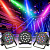 Фоновый проектор для вечеринок RGB Пати (мультичип) - миниатюра