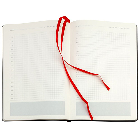 Ежедневник Lable Touch, недатированный, красный - рис 5.