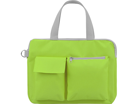 Конференц сумка для документов Event, лайм (Р) - рис 3.