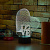 3D светильник Сердце Love - миниатюра - рис 6.