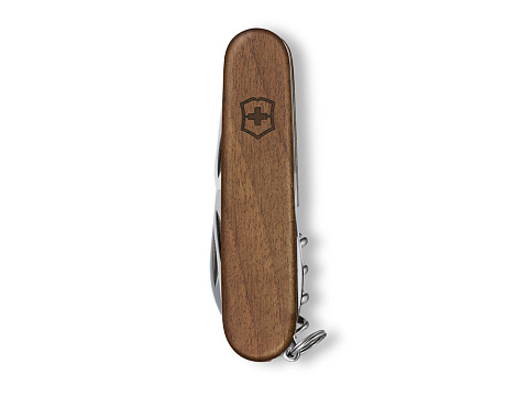 Нож перочинный VICTORINOX Spartan Wood, 91 мм, 10 функций, рукоять из орехового дерева - рис 2.