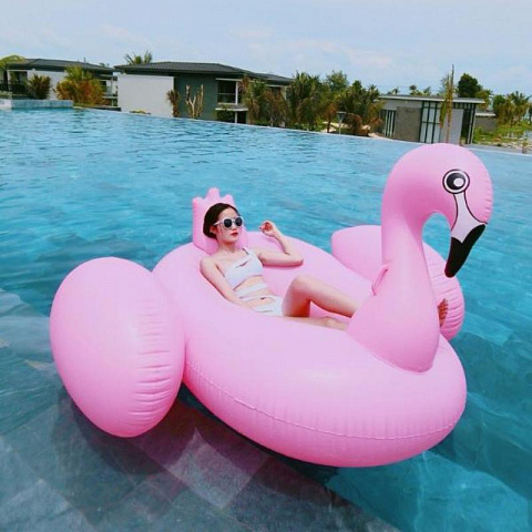 Огромный надувной фламинго - рис 3.