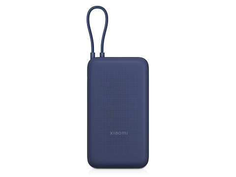 Внешний аккумулятор со встроенным кабелем Xiaomi 33W Power Bank 20000mAh (Integrated Cable) Blue GL