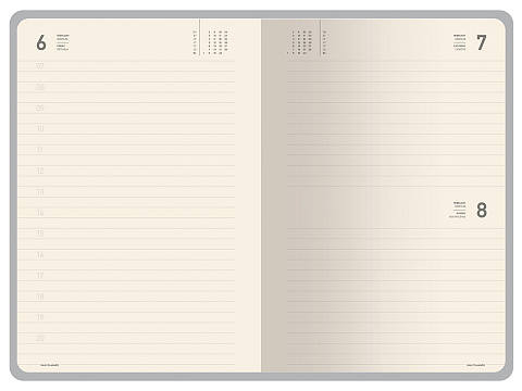 Ежедневник А5 датированный Megapolis Color 2026, синий - рис 8.