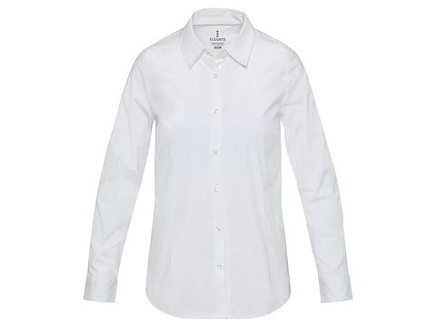 Carnelian женская рубашка из поплина - Белый - рис 2.