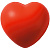 Антистресс «Сердце», красный - миниатюра - рис 2.