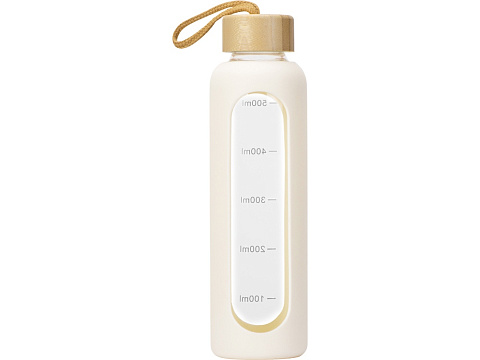 Бутылка из боросиликатного стекла Hangy, 550 мл, офвайт - рис 4.