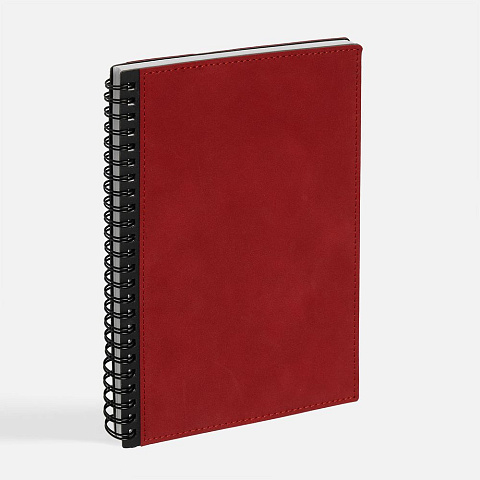 Ежедневник Notera, недатированный, красный - рис 5.