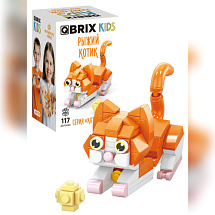 Конструктор KIDS серия "Котики" Рыжий котик