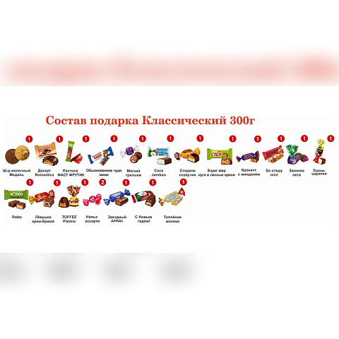Новогодний Колпачок - новогодний подарок «Лесная симфония», классический 300г - рис 2.
