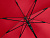 Зонт-трость Reviver с куполом из переработанного пластика, красный - миниатюра - рис 5.