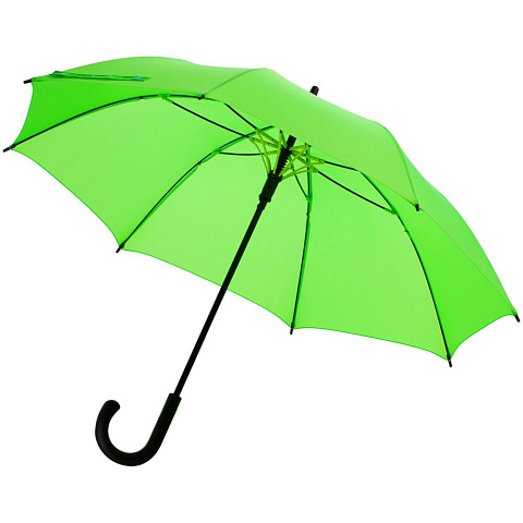 Зонт-трость Undercolor с цветными спицами, зеленое яблоко - рис 2.