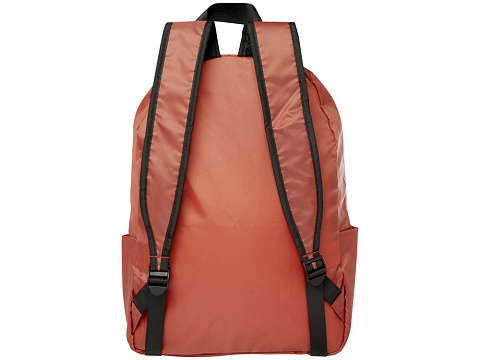 Складной рюкзак EcoFold объемом 15 л из переработанного ПЭТ-пластика - Brick - рис 3.