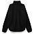 Куртка флисовая унисекс Fliska, черная - миниатюра - рис 3.