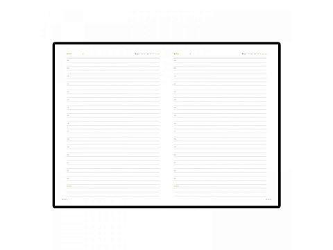 Ежедневник А5 недатированный Polo, красный (Р) - рис 3.