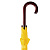 Зонт-трость Standard, желтый - миниатюра - рис 5.