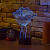 3D светильник Шары Сердца - миниатюра - рис 3.