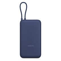 Внешний аккумулятор со встроенным кабелем Xiaomi 33W Power Bank 20000mAh (Integrated Cable) Blue GL
