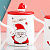 Новогодняя кружка с ложкой Дед Мороз - миниатюра