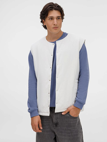 Жилет унисекс Veter, молочно-белый - рис 10.