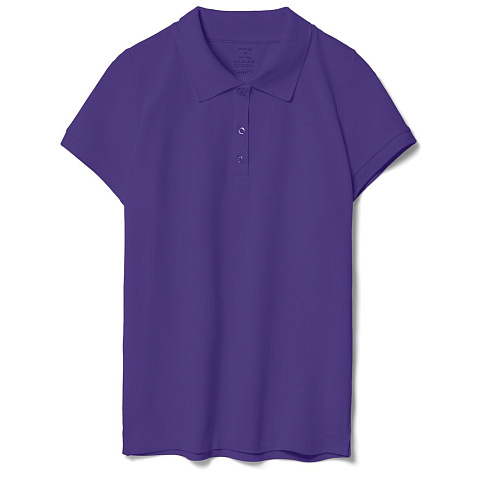 Рубашка поло женская Virma Lady, фиолетовая - рис 2.