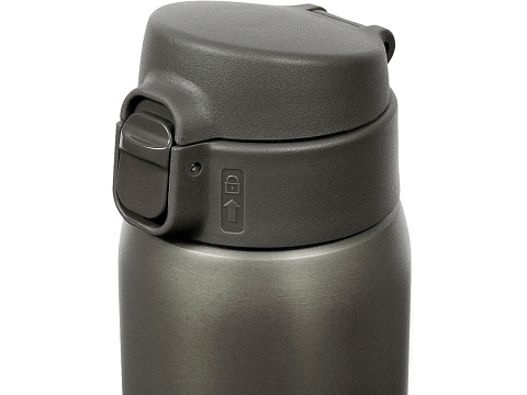 Термокружка Relaxika 701 (0,48 литра), хаки (без лого) - рис 10.