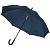 Зонт-трость Promo, темно-синий - миниатюра
