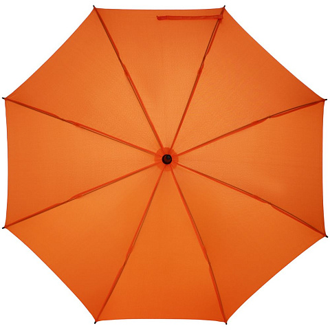 Зонт-трость Undercolor с цветными спицами, оранжевый - рис 3.
