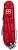 Офицерский нож Spartan 91, прозрачный красный - миниатюра - рис 3.