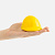 Антистресс «Каска», желтый - миниатюра - рис 3.