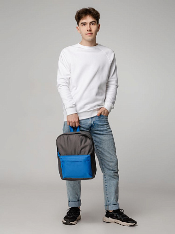 Рюкзак Sensa, серый с синим - рис 8.