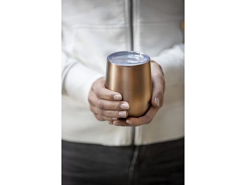 Corzo медная чашка с вакуумной изоляцией, сертифицированная согласно RCS, 350 мл - Бронзовый - рис 7.