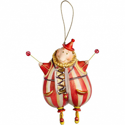 Набор ёлочных игрушек ручной работы "Волшебный Цирк" - рис 5.