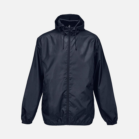 Ветровка унисекс Shield, темно-синяя - рис 2.