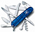 Офицерский нож Huntsman 91, прозрачный синий - миниатюра