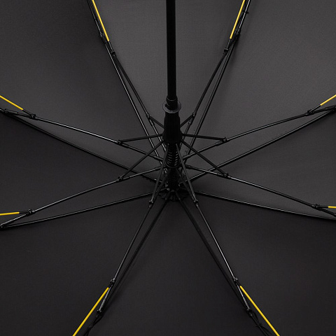 Зонт-трость Rainzee, черный - рис 4.