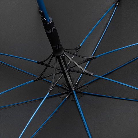 Зонт-трость с цветными спицами Color Style, ярко-синий - рис 6.